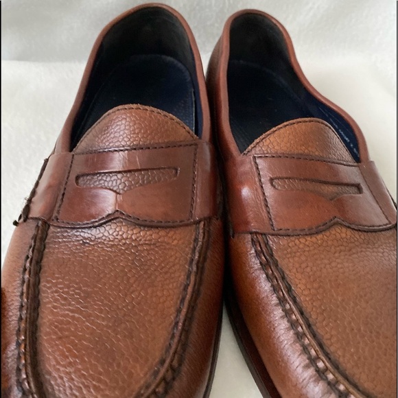 Cole Haan Size 11 1/2D Cognac Leather Loafers main image 8
